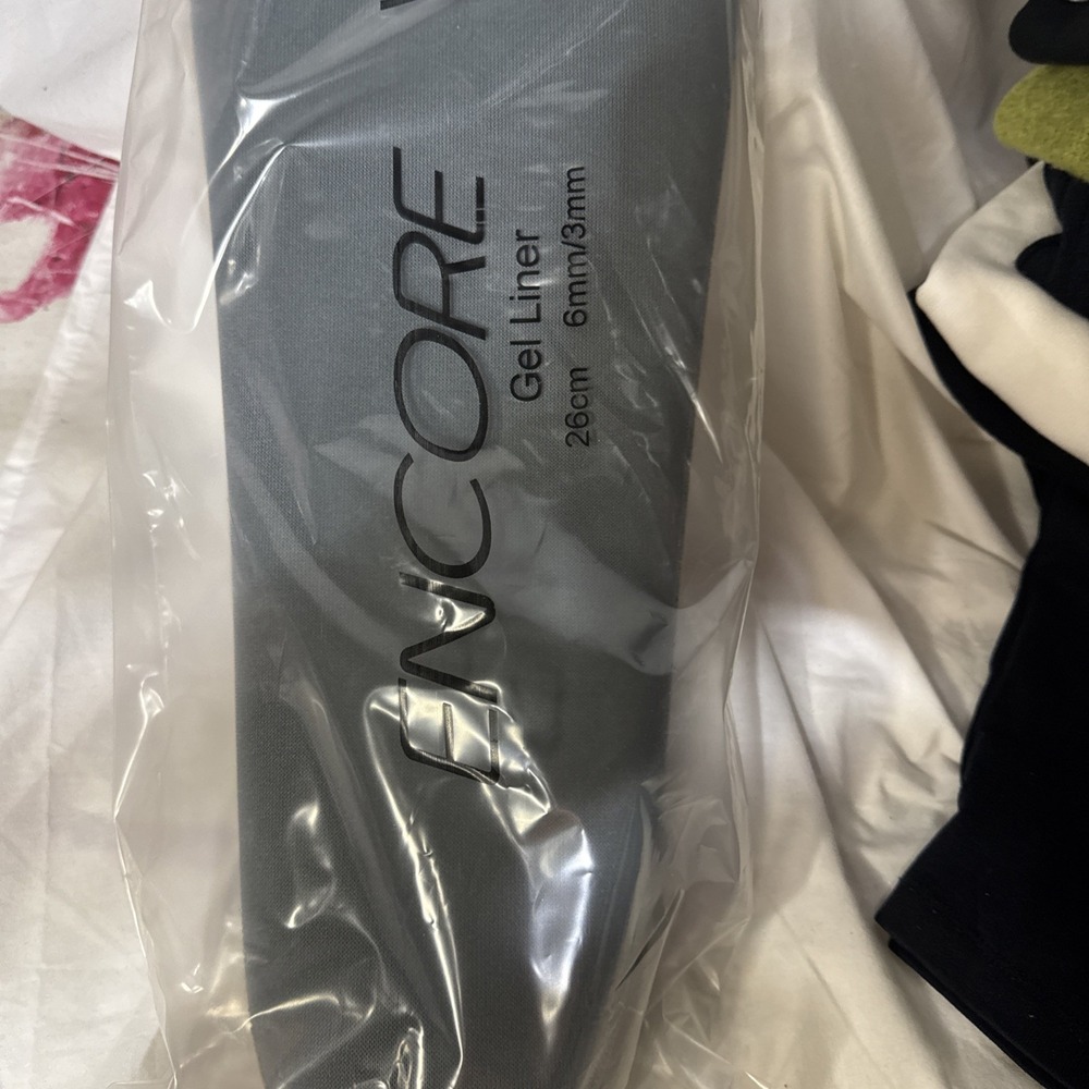 Encore‎ V Gel Liner **NEW Steel Grey/Dark Grey  26 Cm 6mm/3mm Gel Cushion Liner